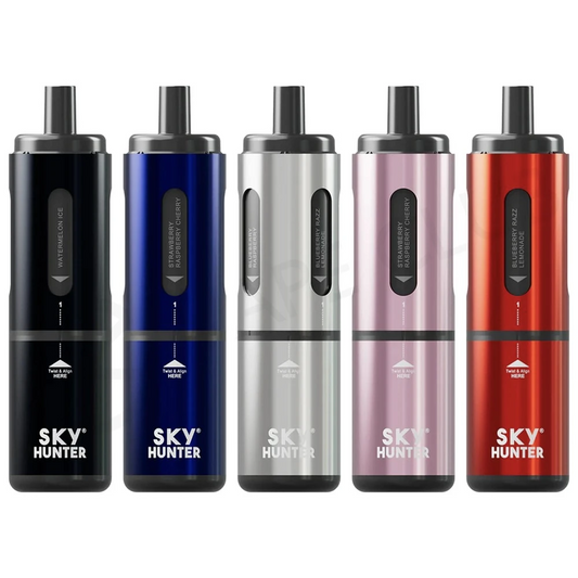 Sky Hunter 2600 Puffs Disposable Vape Rechargeable TPD
