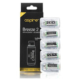 Aspire Breeze 2 NS 1.0ohm Coil Pack of 5x Replacement Vape Coils Head