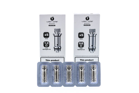 Lost Vape Lyra Replacement Coils 1.2 ohm Regular OR 0.6 ohm Mesh coils Pack