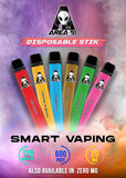 Disposable Stick Pod Vape Kit by Area 51 - 600 Puffs - 2ml 550mAh TPD Compliant