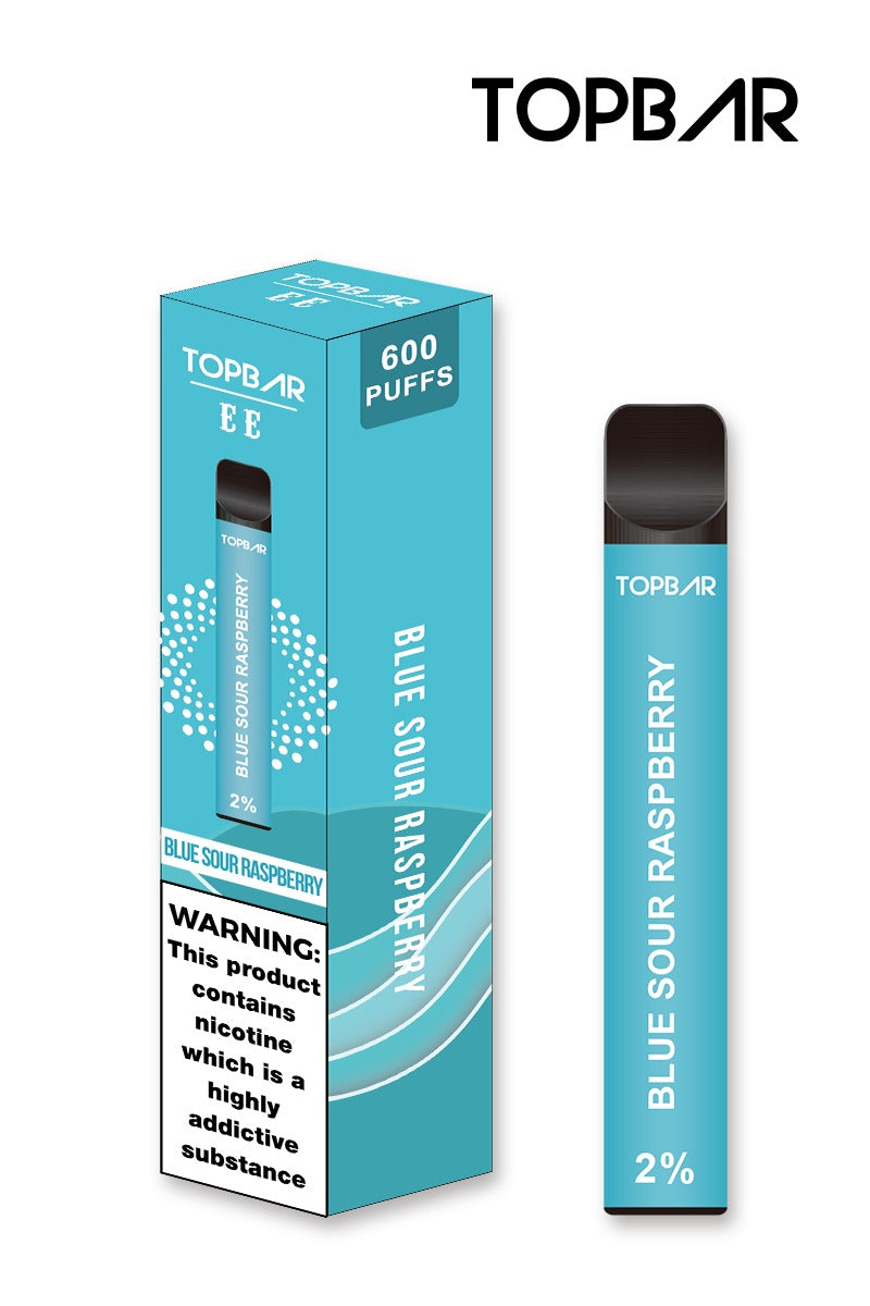 TOP BAR 600 Puffs Disposable Vape Pod 2% Nic Salt - LIKE ELF Bar
