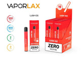 VAPORLAX MATE Disposable Vape Pod | 800 Puff | 0MG | 500mAh Battery| 10 Flavours