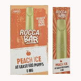 Rocca Bar Disposable Vape Pod Device Geek Bar | ELF Bar Flavours | 0mg 600 Puffs