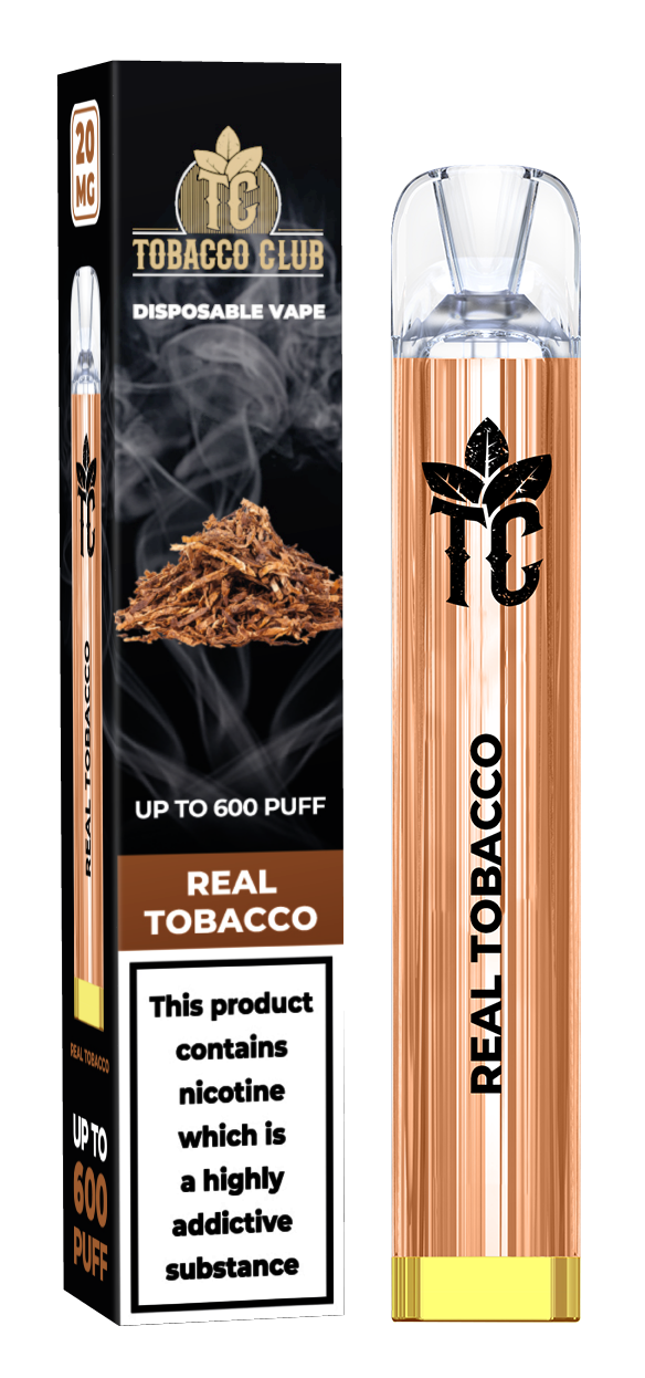 Tobacco Club Disposable Vape Kit 20mg - All New Flavors