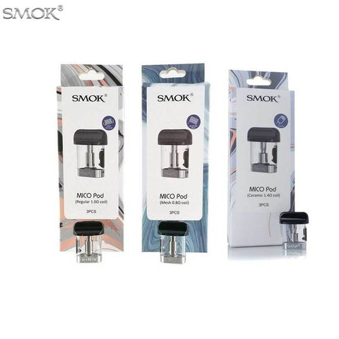 Smok Mico Replacement Pod Cartridges - Pack of 3pcs