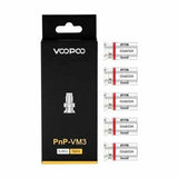 VooPoo VINCI PnP Single Mesh VM3 0.45ohm Coil 25–35W Pack of 5x Replacement Coil
