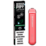Moreish Puff Air Bar Disposable Vape Pod Device 575 Puffs, 20mg Nicotine, 2ml E-Liquid