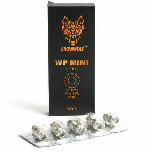 Genuine Snowwolf WF MINI Replacement Coils 0.28ohm Pack of 5x