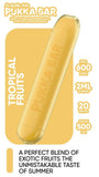 Pukka Bar 600 Puffs Disposable Vape Pod 20mg Nicotine