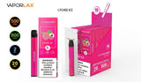 VAPORLAX MATE Disposable Vape Pod | 800 Puff | 20MG | 23 Flavours |Nic Salt eCig