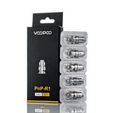 Genuine VooPoo PnP R1 Dual Coil 0.8ohm Pack of 5x Replacement Coils Head