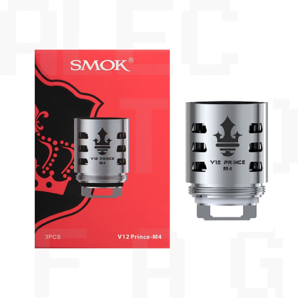 SMOK TFV12 Prince M4 Coil 0.17ohm Pack of 3x Replacement Vape Coil -100% Genuine
