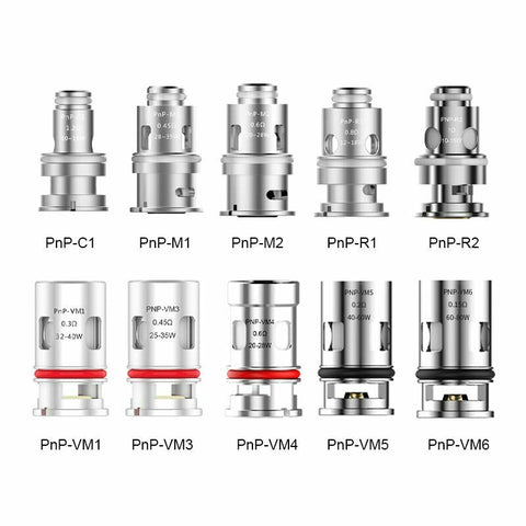 VooPoo Vinci PnP VM1 VM3 VM4 VM5 VM6 TM1 TM2 TR1 M1 M2 R1 R2 5x Replacement Coil