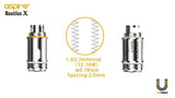 Aspire Nautilus X 1.5Ohm & 1.8Ohm Replacement Coils Head Pack of 5x