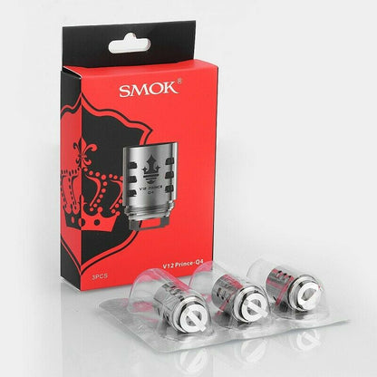 Smok TFV12 Prince Q4 0.4ohm Coil for V12 Prince Tank Pack of 3x Replacement Coil