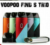 Voopoo Find S Trio Vape Pod Kit System | 23W | 1200mAh Battery DL & MTL Pod Kit