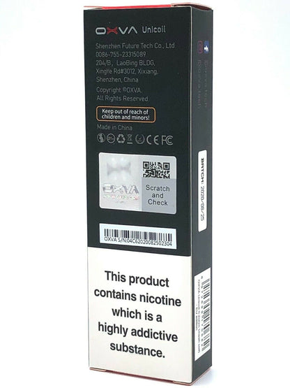 Oxva® Origin Unicoil Mesh Coils E-Cigarette Vape Atomizer 0.2Ω Pack of 5x