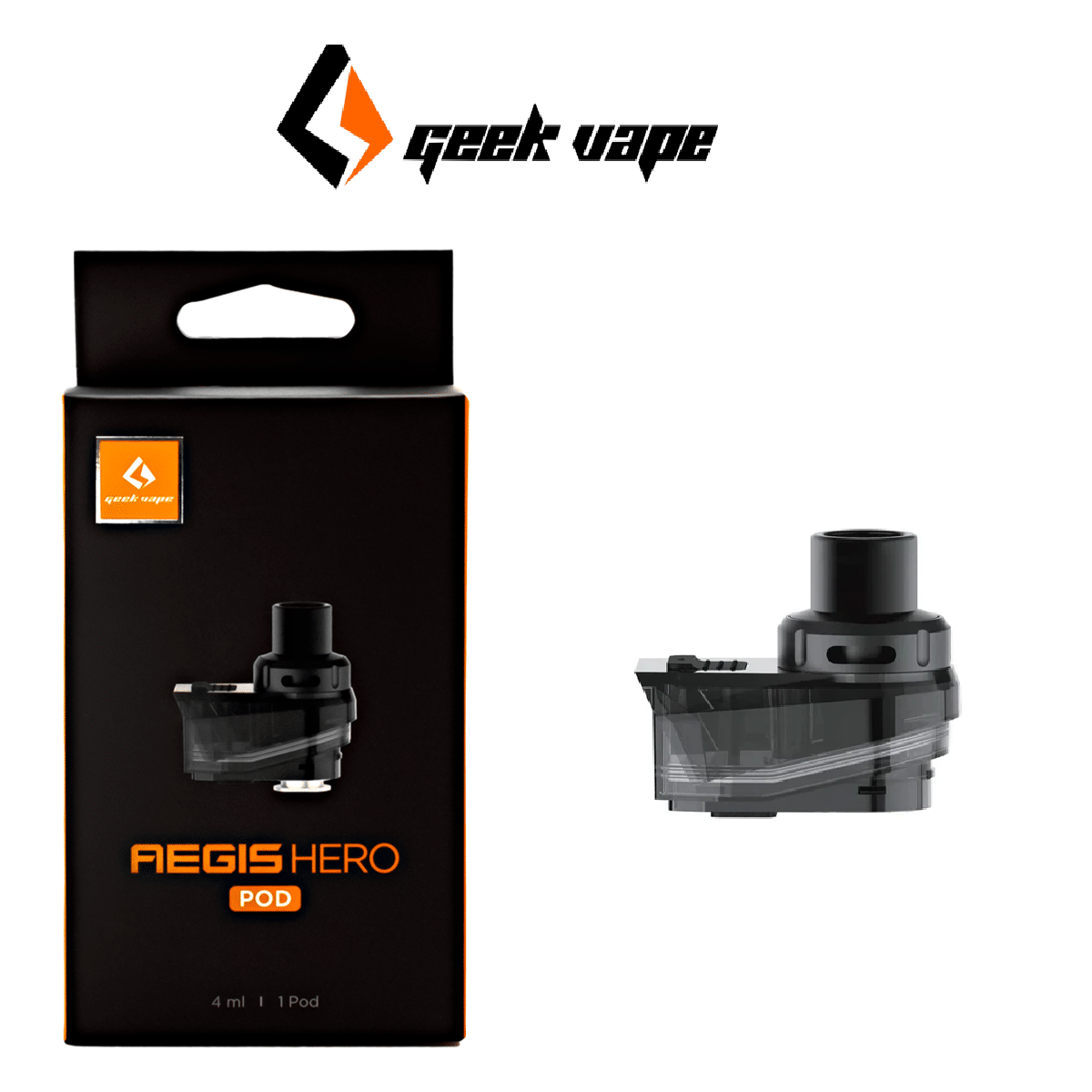 Geek Vape Aegis Hero Pod 1x Replacement Pods E-Cigarette vape Pod -TPD Compliant