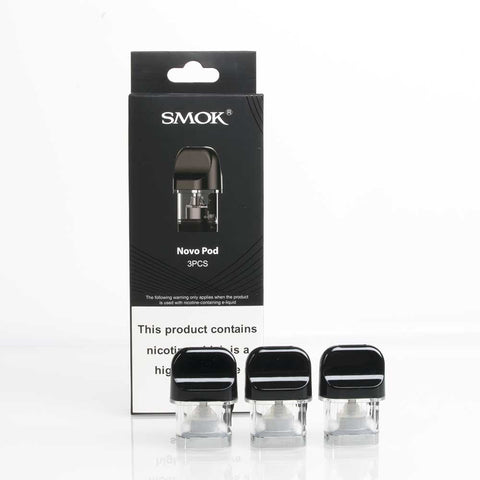 SMOK Novo Replacement Pod Cartridges 1.2 Ohm - Pack of 3x