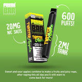 Frunk Bar Disposable Vape Pod 600 Puffs | 2ml Tank 20mg Available In 12 Flavours