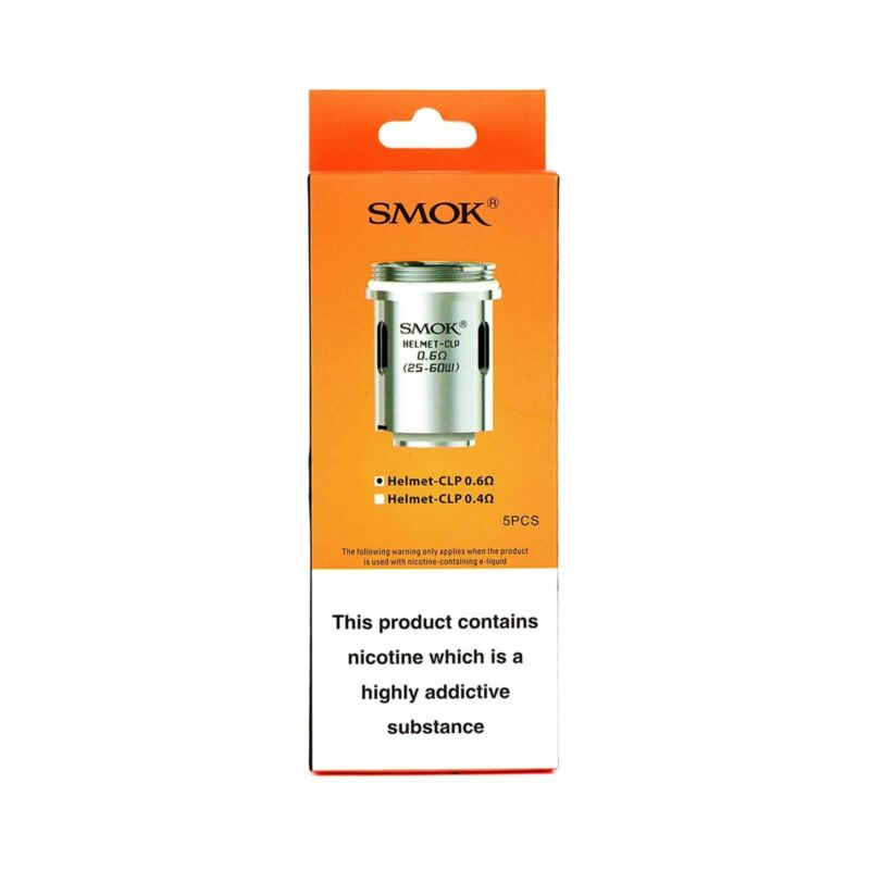 SMOK Helmet CLP 0.6 Or 0.4 Ohm-Dual Core Replacement Coil
